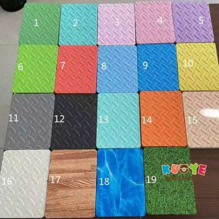 PS027 EVA Foam Mats Pastel Colors Party Supplies for sale 3