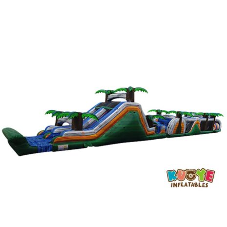 14 68 × 13 × 18ft Marble Jungle Obstacle Course