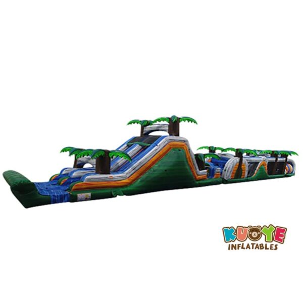 14 68 × 13 × 18ft Marble Jungle Obstacle Course