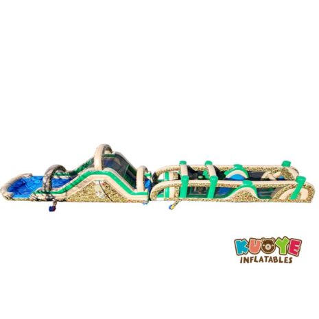 19 68 x 13 x 18 ft 68ft Army Camo Obstacle Course