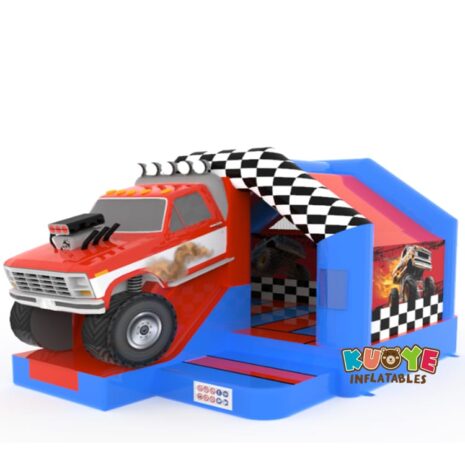 30 16x13x10ft Slide Combo Monstertruck Bouncy Castle