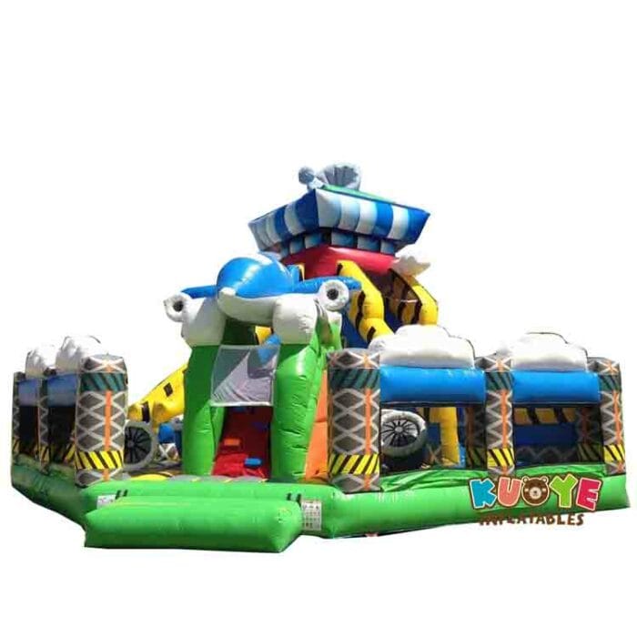 AP056 7 x 7 x 5m Inflatable Airport World Playlands for sale