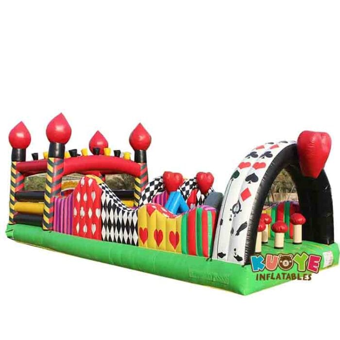 AP059 10 x 4 x 4.5m Inflatable Alice Obstacle Course Playlands for sale