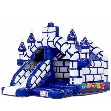 44 16x13x13ft Slide Combo Castle Bouncy Castle