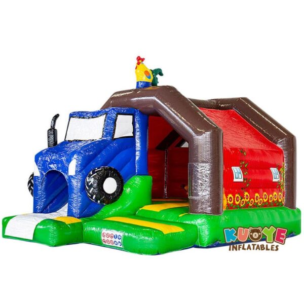 50 x16x13x13ft Slide Combo Farm Bouncy Castle