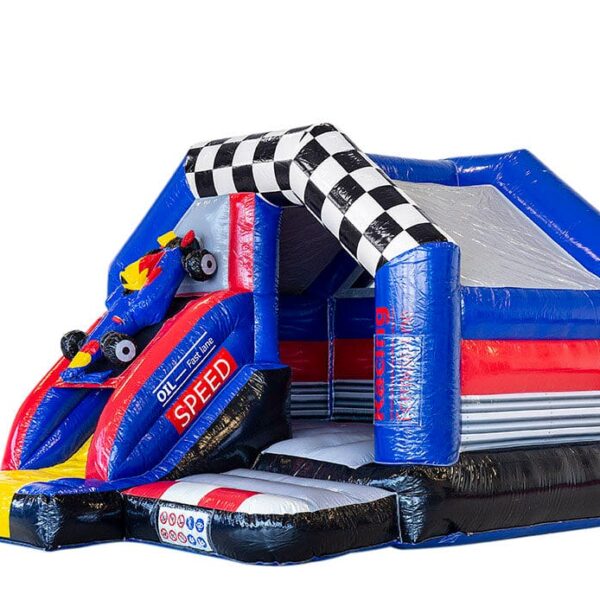 52 16x13x10ft Slide Combo F1 Bouncy Castle