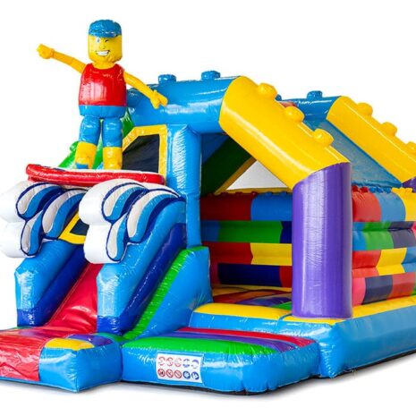 55 16x13x13ft Slide Combo Superblocks Bouncy Castle