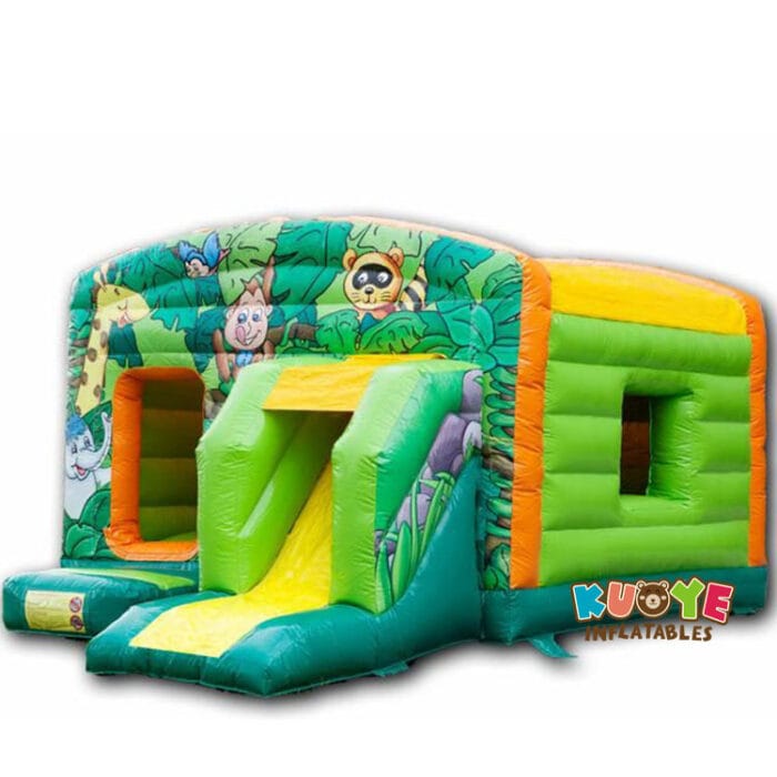 CB449 18x12x9ft Maxi Multifun Jungle Bouncy Castle) Combo Units for sale