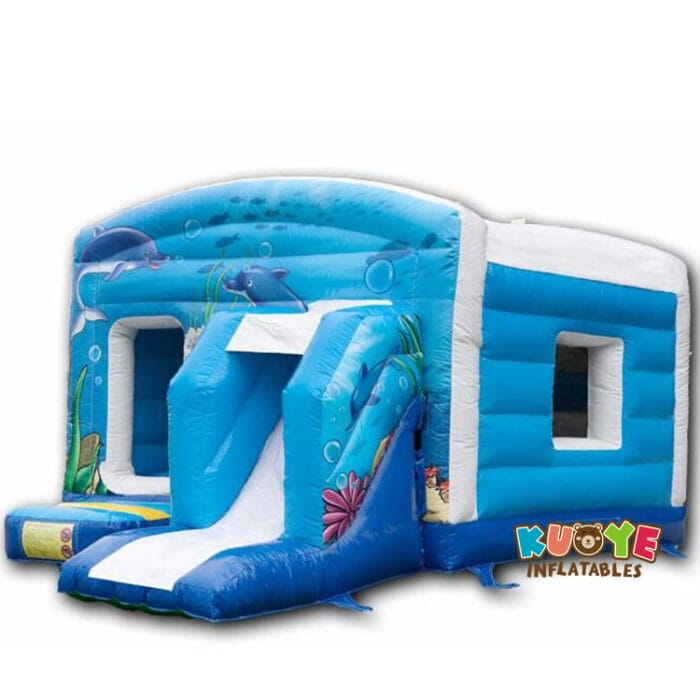 CB450 18x12x9ft Maxi Multifun Seaworld Bouncy Castle Combo Units for sale