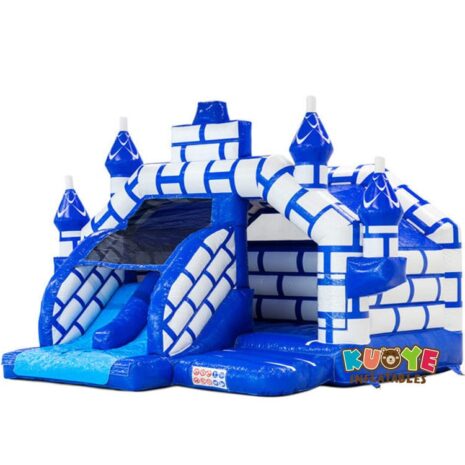 7 16x15x13ft Slide Combo Doubleslide Castle Bouncy Castle