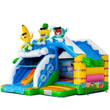 8 16x15x14ft Slide Combo Doubleslide Summer Party Bouncy Castle