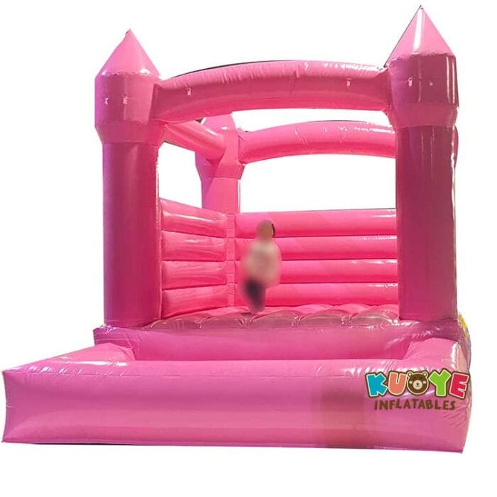 BH224 Pink Jumping Castle for Toddler Soft Play Bounce Houses / Bouncy Castles for sale 3