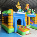 CB408 Multiplay Doubleslide Summer Party Bouncy Castle