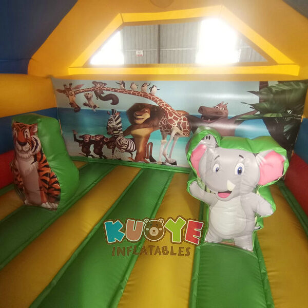CB413 Slide Combo Amazon Safari Bouncy Castle (13) CB413 Slide Combo Amazon Safari Bouncy Castle (13)