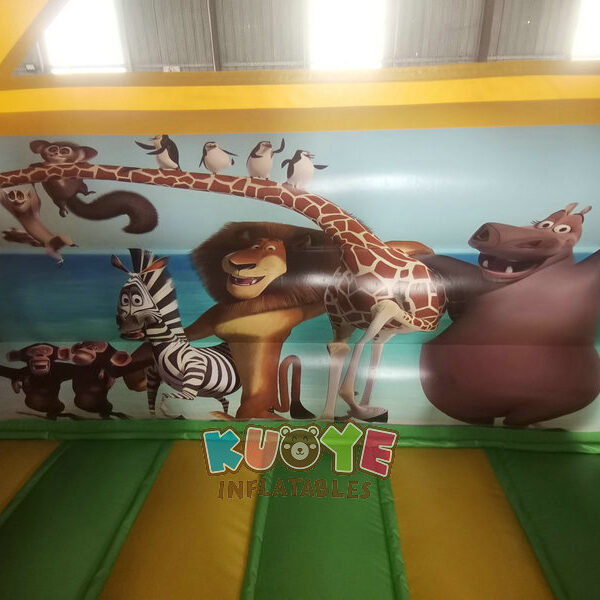 CB413 Slide Combo Amazon Safari Bouncy Castle (16) CB413 Slide Combo Amazon Safari Bouncy Castle (16)