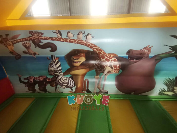 CB413 Slide Combo Amazon Safari Bouncy Castle Combo Units for sale 12