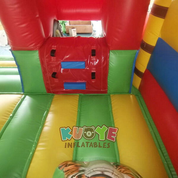 CB413 Slide Combo Amazon Safari Bouncy Castle (17) CB413 Slide Combo Amazon Safari Bouncy Castle (17)