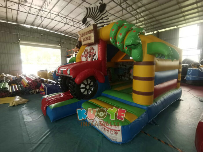 CB413 Slide Combo Amazon Safari Bouncy Castle Combo Units for sale 7
