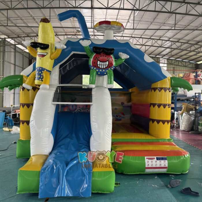 CB416 Slide Combo Summer Party Bounce House Combo Units for sale 2