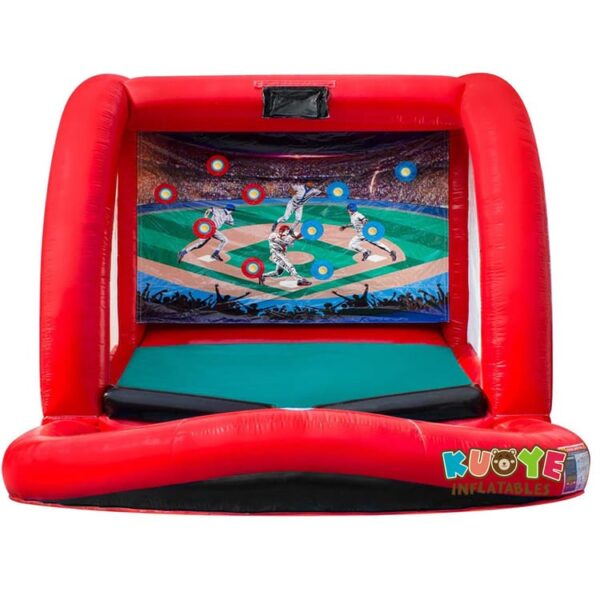 10 14 x 21 x 14ft Inflatable Baseball Hit Game