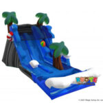 WS341 Malibu Splash Dual Lane Water Slide