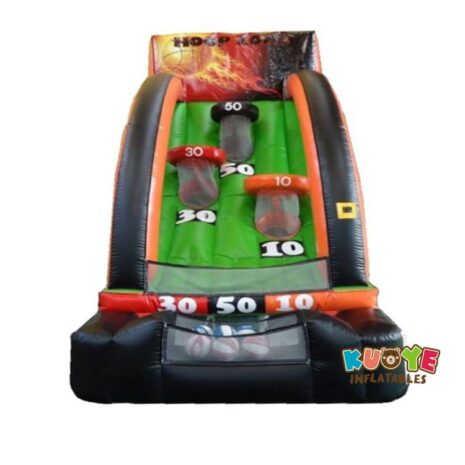 21 13 x 8 x 15ft Basketball Hoop Zone Inflatable Game