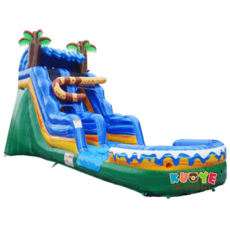 7 28 x 15 x 15ft Hidden Jaguar Water Slide