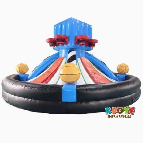 7 7 x 7 x 3.75m Large Basketball Hoop Inflatable Basketball Shooting Game