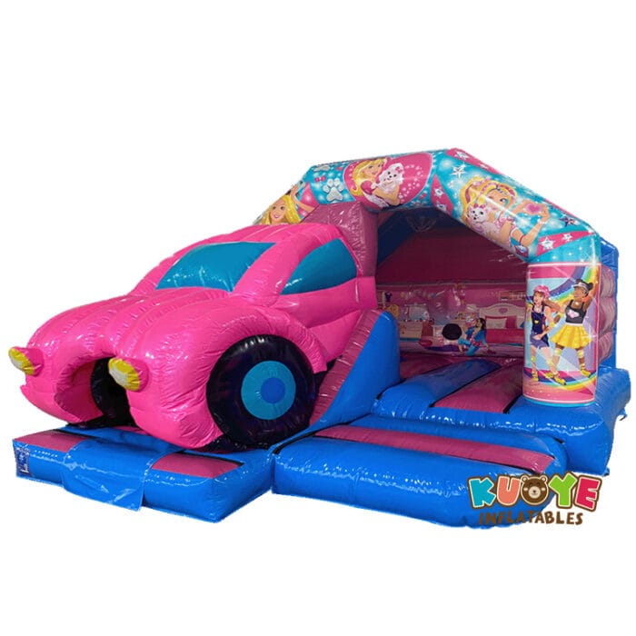 CB461 Barbie Disco Bouncy Castle Combo Units for sale 3