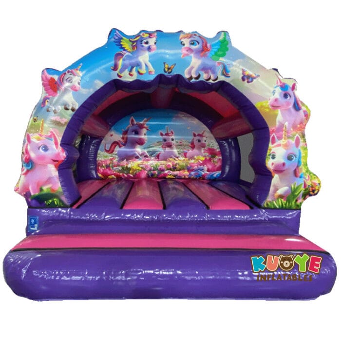 BH227 Unicorns Bouncy Castle Bounce Houses / Bouncy Castles for sale