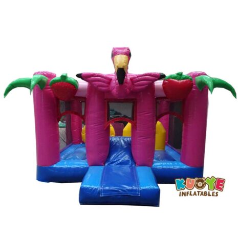 87 Flamingo Bouncy Castle