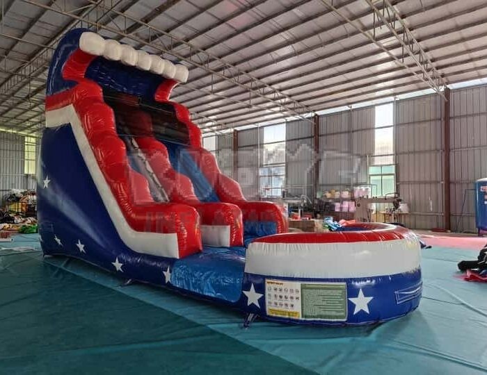 Commercial Inflatable Manufacturer China 8 factory star slide opt