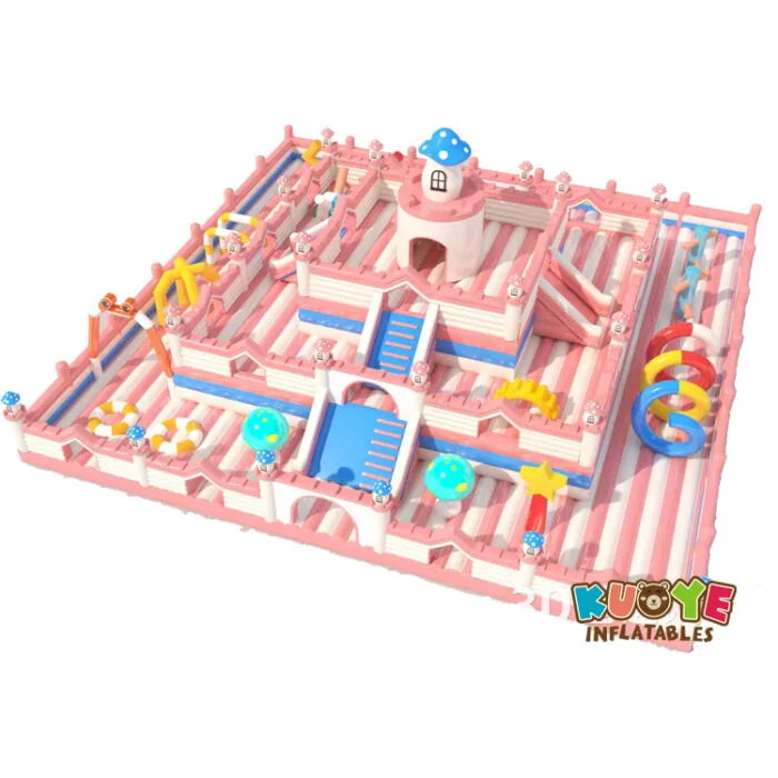 AP072 Colorful Inflatable Fun Park for Kids