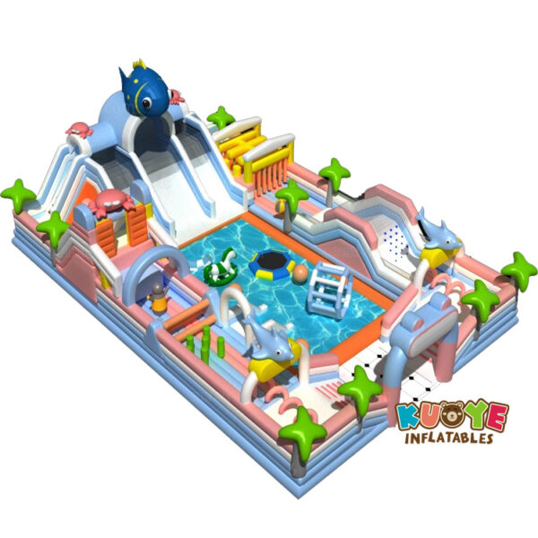 Large Inflatable Water Park