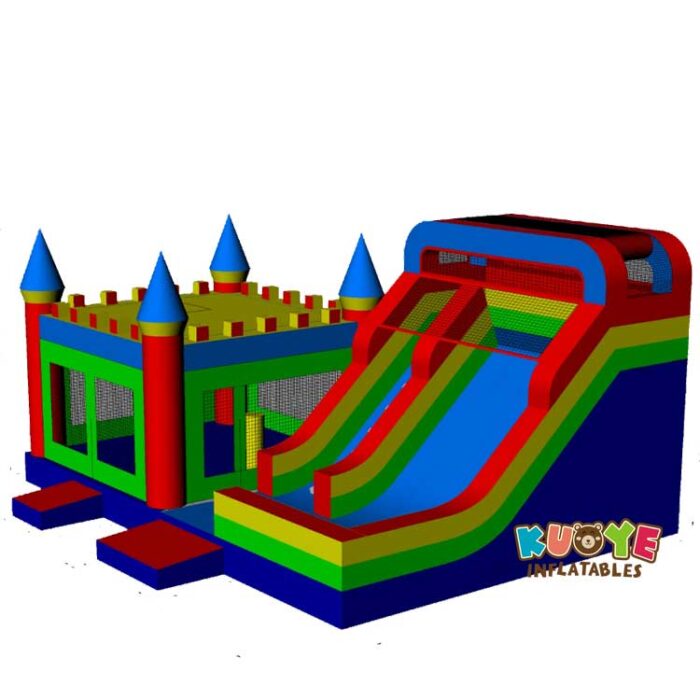 CB492 Commercial Inflatable Bouncer Castle Slide Combo Combo Units for sale 5