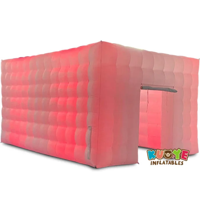 TT082 Sayok Led Inflatable White Cube Tent, Large Inflatable Marquee Tent House for Event Exhibition Wedding Business