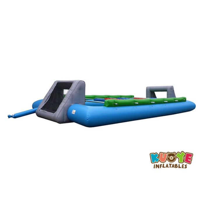SP248 Human Table Soccer blue green Professional Sports/Interactive Games for sale 5