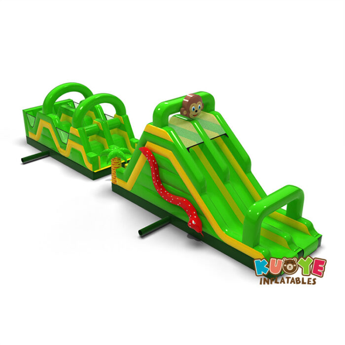 OB146 Inflatable obstacle course Jungle – 15m Obstacle Courses for sale