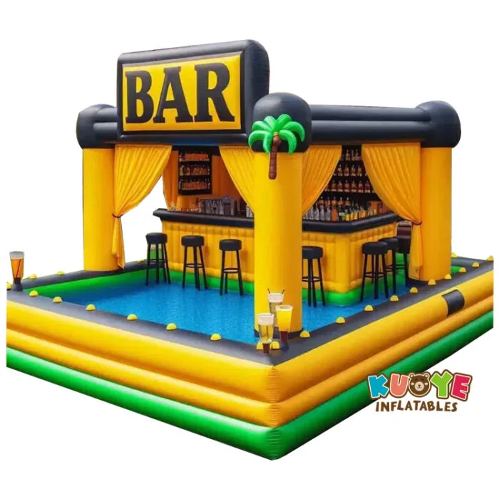 PB01 New 15x15ft Inflatable Pool Bar Inflatable Pub House Tent for Home Party Event