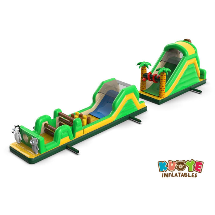 OB131 Inflatable obstacle course Jungle – 20m Obstacle Courses for sale