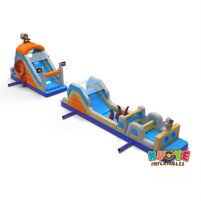 OB133 Inflatable Pirate obstacle course – 20m Obstacle Courses for sale