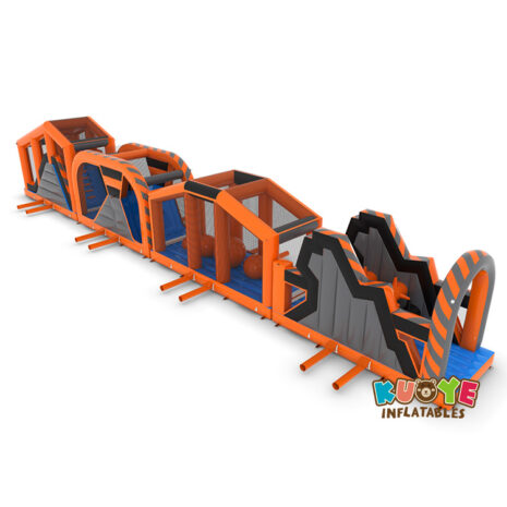 30 x 3.3 x 5.5m Inflatable obstacle course Classic - 30m2