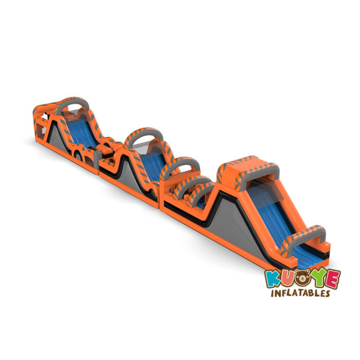 OB129 Inflatable obstacle course CrashKader Long – 30m Obstacle Courses for sale