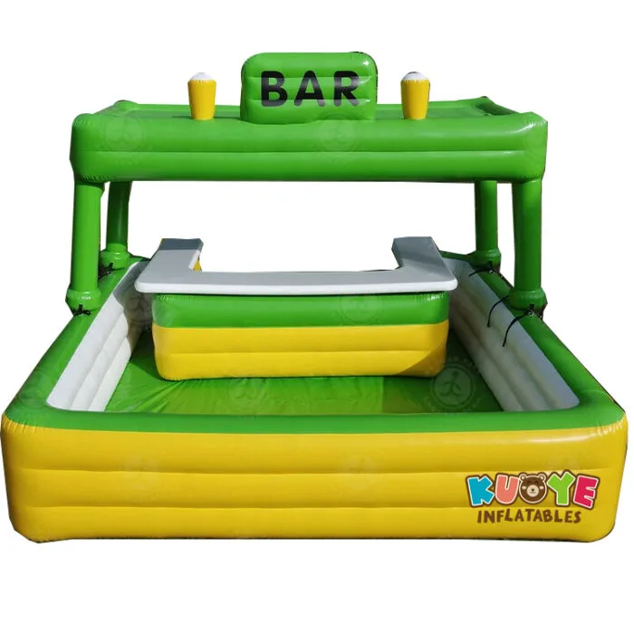 PB03 New Pvc Inflatable Pool Bar Inflatable Pub House Blow Up Pool Bar for Party