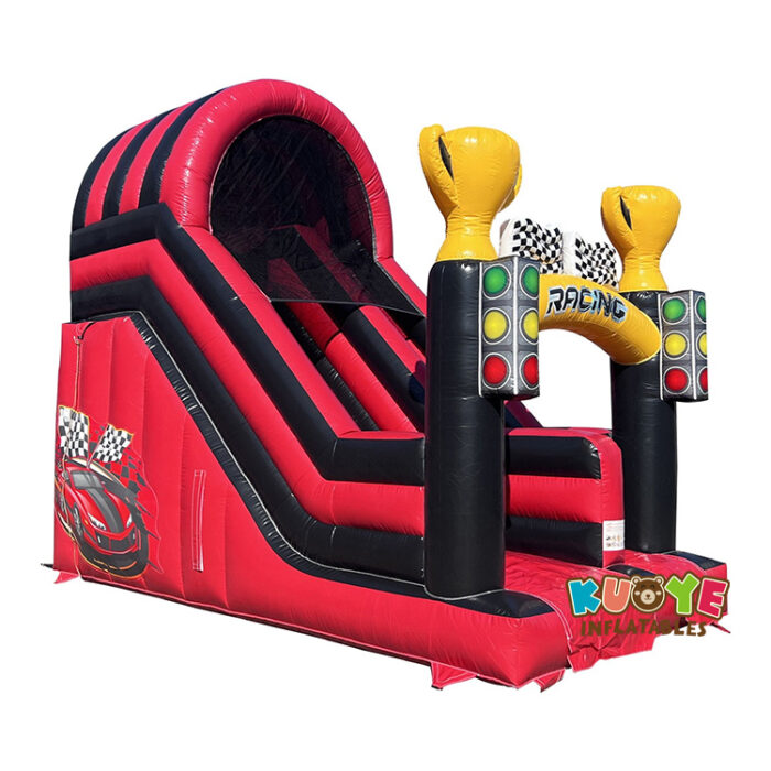 SL173 Mini Slide Race Car Inflatable Slides for sale
