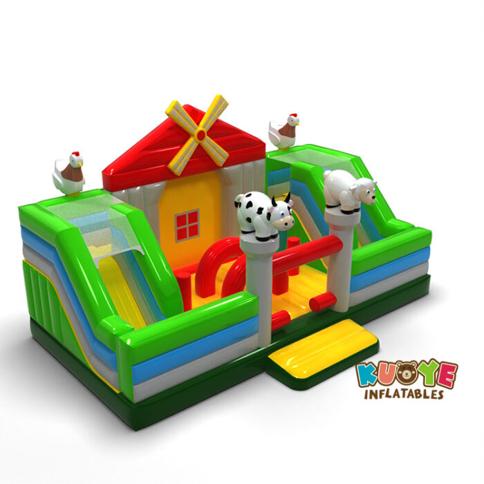 CB482 Inflatable playground – farm Combo Units for sale
