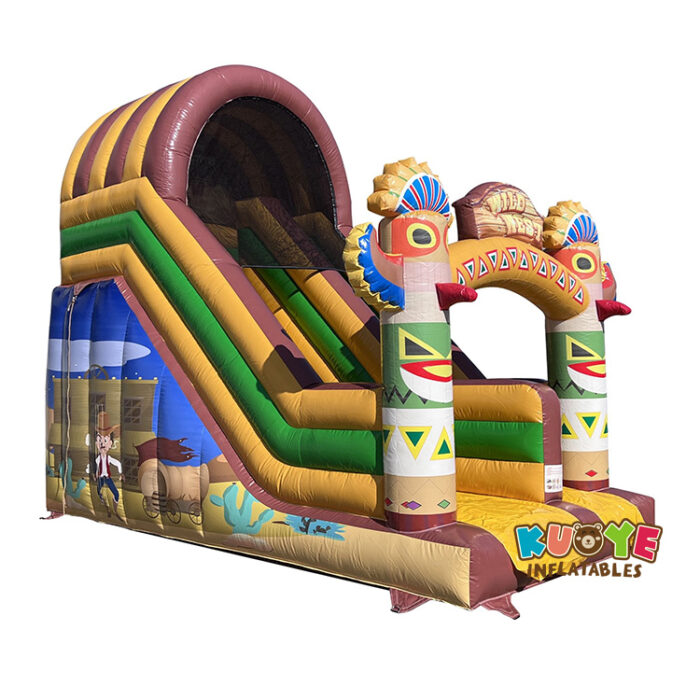 SL163 Mini Slide Western Inflatable Slides for sale