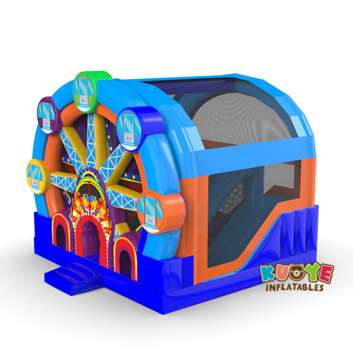 CB486 Ferris wheel inflatable playground Combo Units for sale