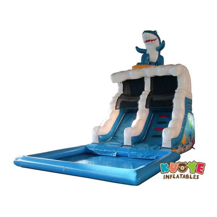 WS363 Mini Slide with Pool Sea Water Slides for sale