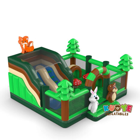 6 x 6 x 4.2m Forest Theme Inflatable Playground2